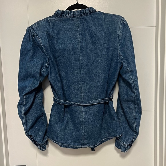 *SOLD* Rouje Brune Denim Jacket - Size 34 (US 2) - Picture 3 of 4